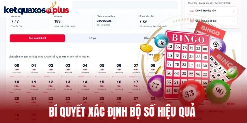 Bí quyết xác định bộ số hiệu quả 