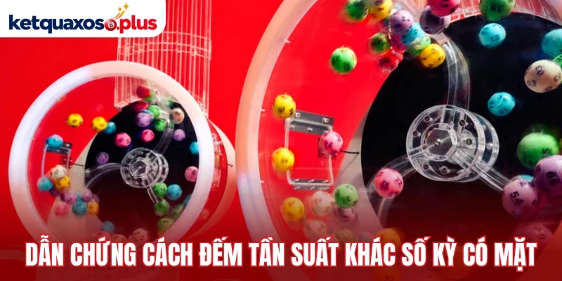 Dẫn chứng cách đếm tần suất khác số kỳ có mặt