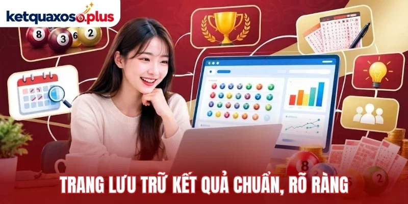 Trang lưu trữ kết quả chuẩn, rõ ràng